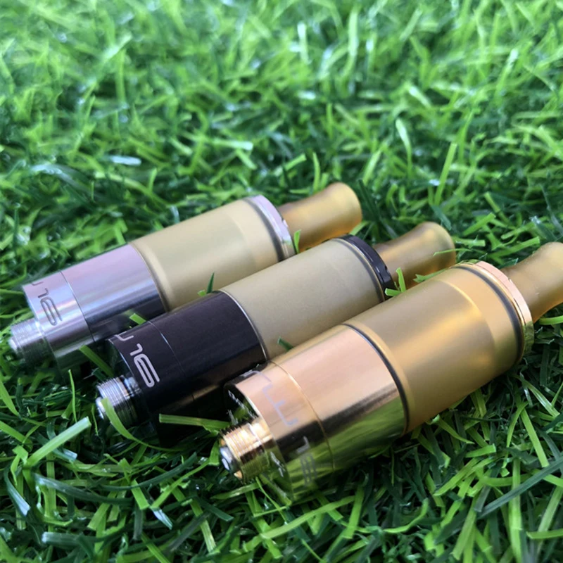 Атомайзер Dvarw 16 RTA с верхним oiling мм одна катушка 2 мл Восстановленный бак DIY MTL mini