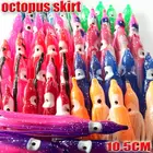 Лидер продаж 10,5, юбки-осьминоги для рыбалки, 17 видов, вы выбираете каждый тип, длина 20 шт.лот составляет см