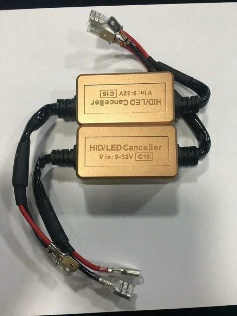 PAMPSEE H4/H7/H8/H11/H13/HB3(9005)/HB4(9006) адаптер проводки CAN шины светодиодсветодиодный лампа