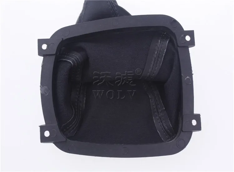 

shifter gaiter boot cover gear shift stick shifter knob Dust-proof cover real leather for Hyundai sonata