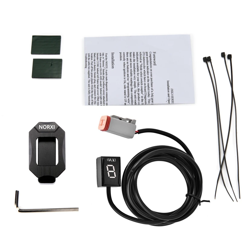 Индикатор шестерни измеритель для мотоцикла Harlei Plug Play EFI Engine Ecu Mount 6 скоростей 1-6