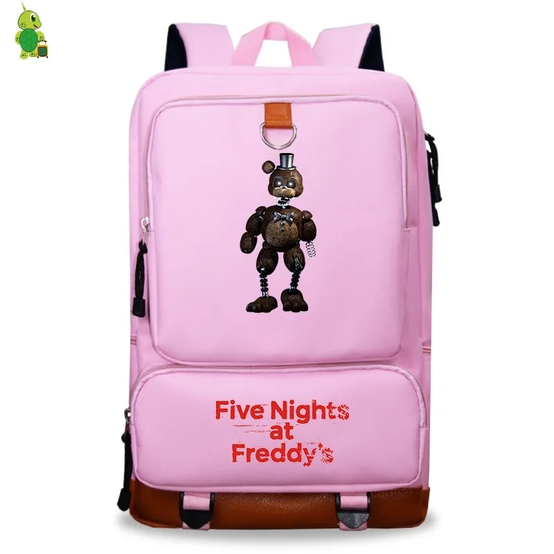 24 Five Nights At Freddy's 2 FNAF игрушка в виде рюкзака Freddy Chica рюкзак для ноутбука для подростков мальчиков девочек большой школьный дорожный рюкзак - Цвет: 24