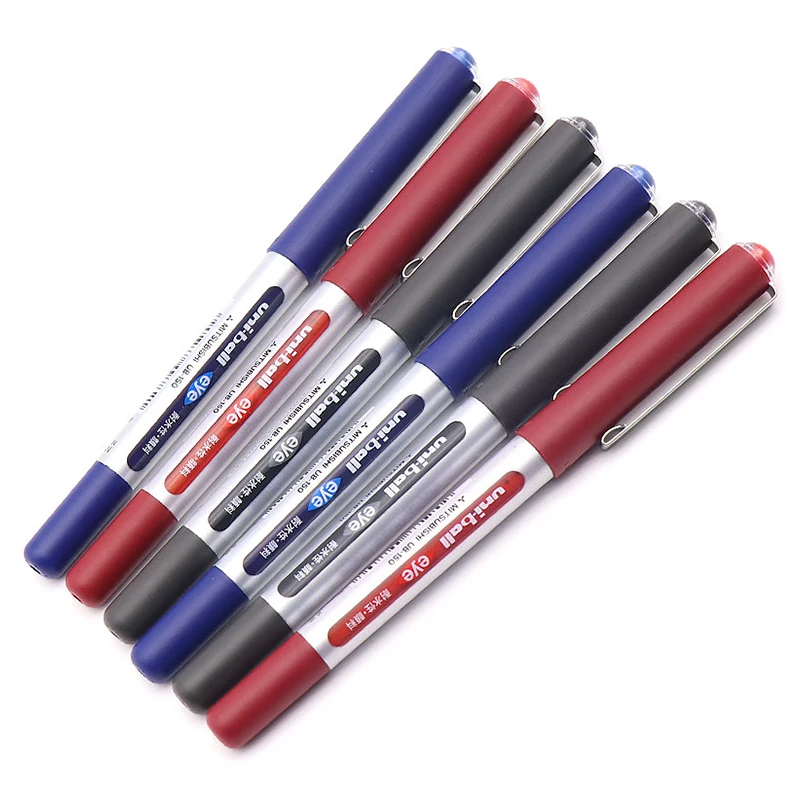 Mitsubishi Uni ball Eye Micro Ub 150 ручка с гелевыми чернилами 0 5 мм 6 шт./лот черные/синие/красные