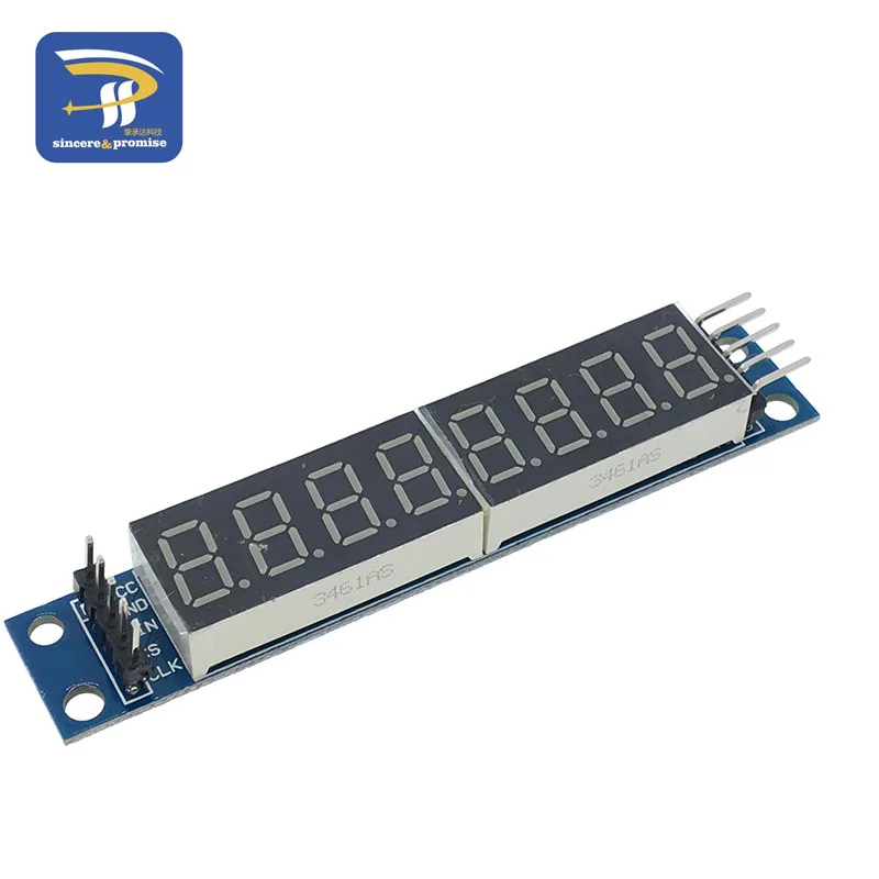 Max7218 СВЕТОДИОДНЫЙ матричный 8 цифр модуль управления цифровым трубным дисплеем 3