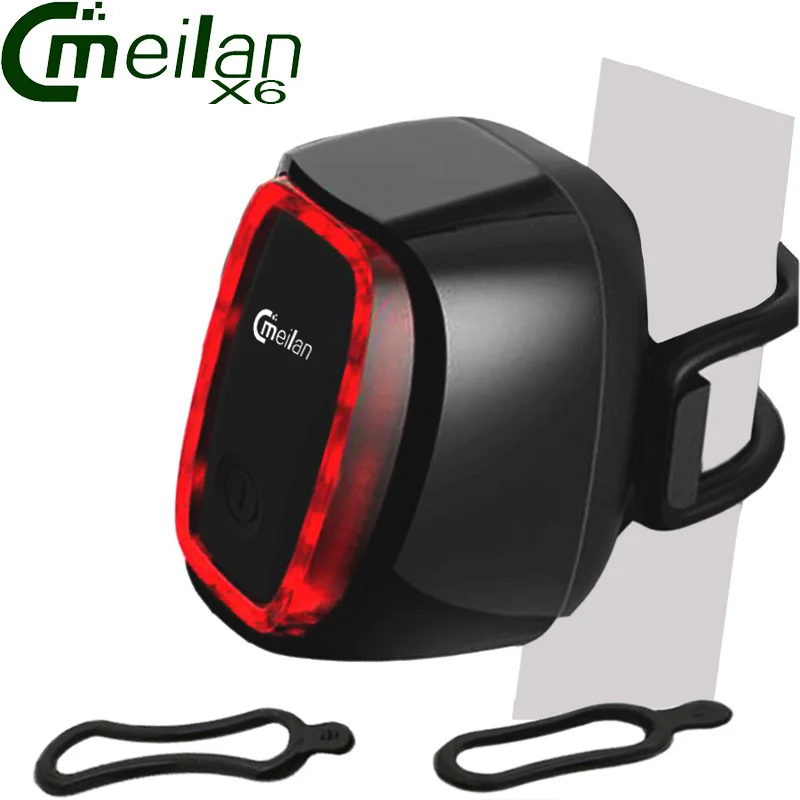 Meilan X6 Смарт велосипед свет Велосипедный Спорт задние светодиодные фары