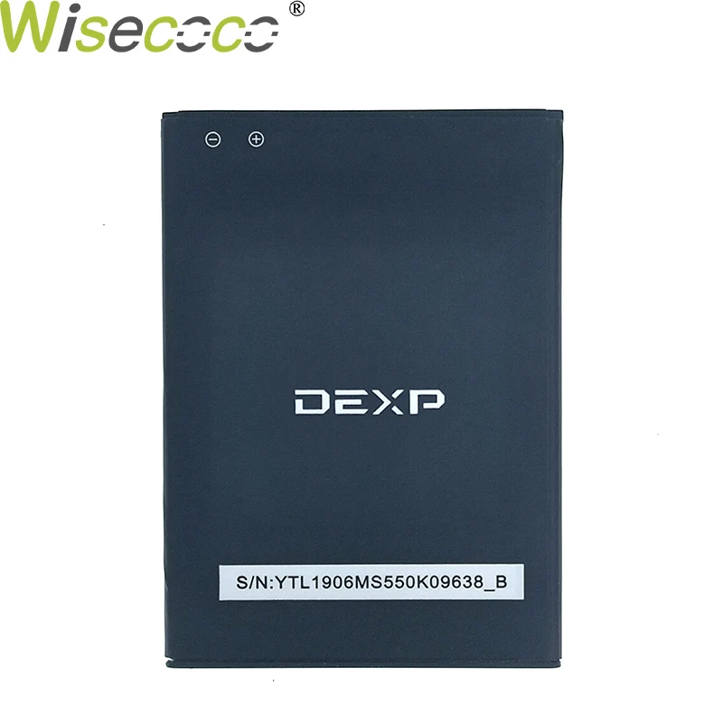 WISECOCO аккумулятор 2000 мАч MS550 для DEXP Ixion MS 550 батареи для смартфонов замена с номером отслеживания