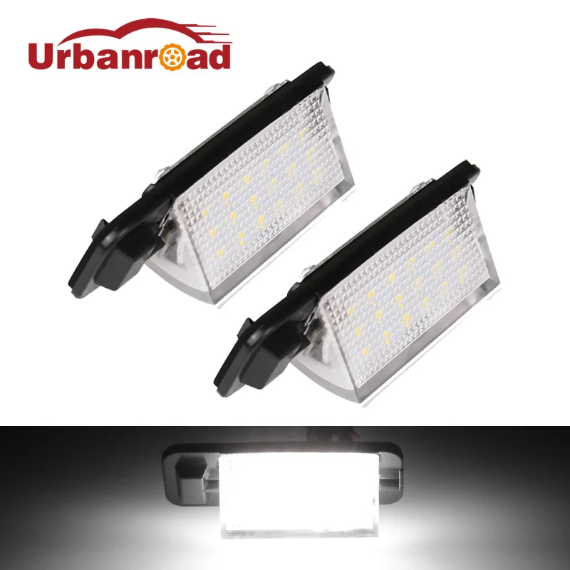 Urbanroad для BMW E36 светильник номерного знака 318i 318is 318ti 325i 328i 2835 SMD 18 Светодиодная