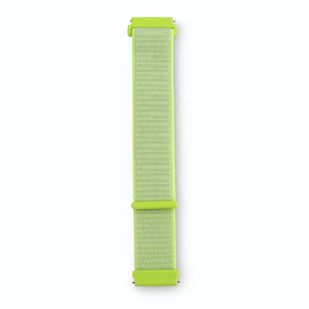 Flash Light Ремешок 22 20 мм для samsung gear Sport S2 S3 Classic Frontier Watch Band Pebble Time steel Galaxy Watch 42 46mm Huami Amazfit Bip - Цвет ремешка: Flash Light