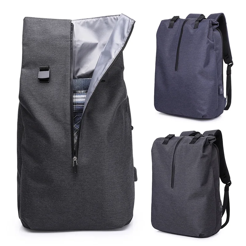 New design For 15.6-inch laptops Daily rechargeable Man Large capacity computer bag Travel business waterproof backpack LY05 | Багаж и