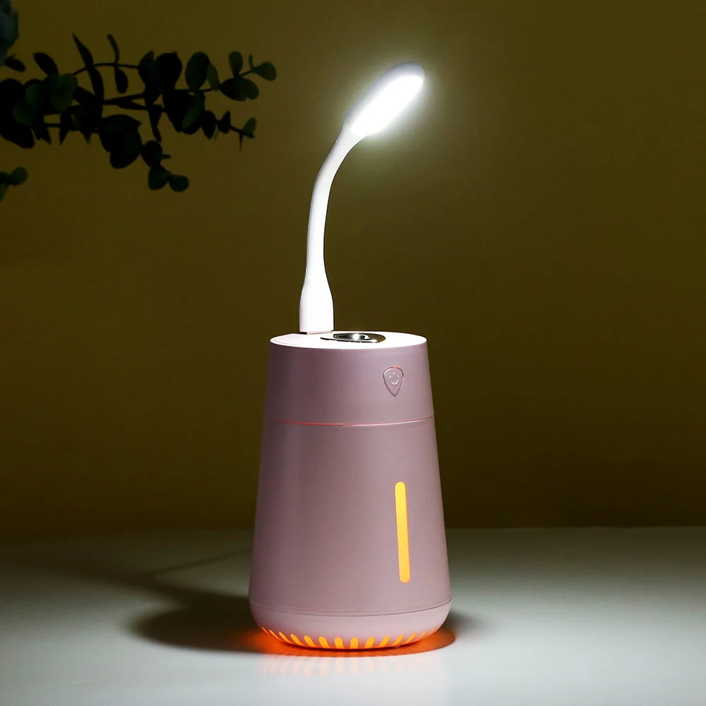 Mini USB Air Humidifier Cool with LED Night Light Spray Water Meter Car Purifier Diffuser Large Capacity Home Office | Бытовая техника