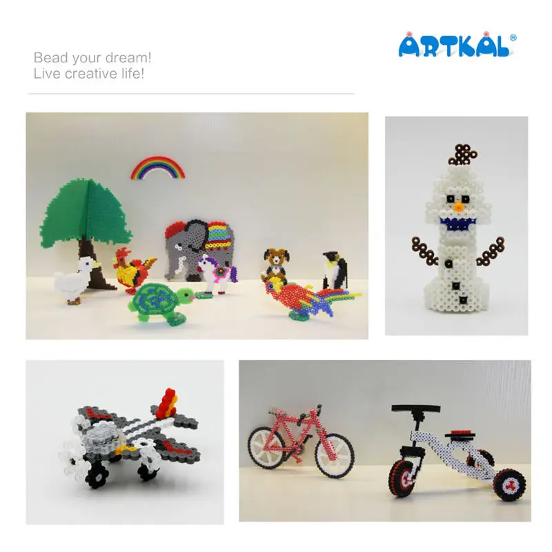 25000 шт бисер Artkal набор ковша Забавный ювелирный Perler Хама Бусы|perler hama beads|perler hamahama