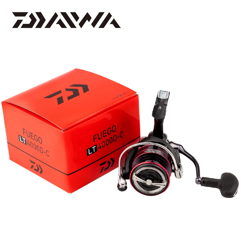 Рыболовная катушка DAIWA FUEGO LT оригинальная спиннинговая 1000D 2000D 2500 3000C 4000D C с низким