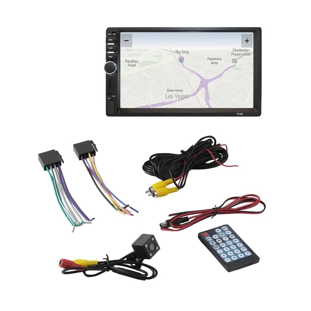 7-дюймовый HD сенсорный экран Bluetooth стерео радио FM функция AUX USB MP5 плеер | Автомобили