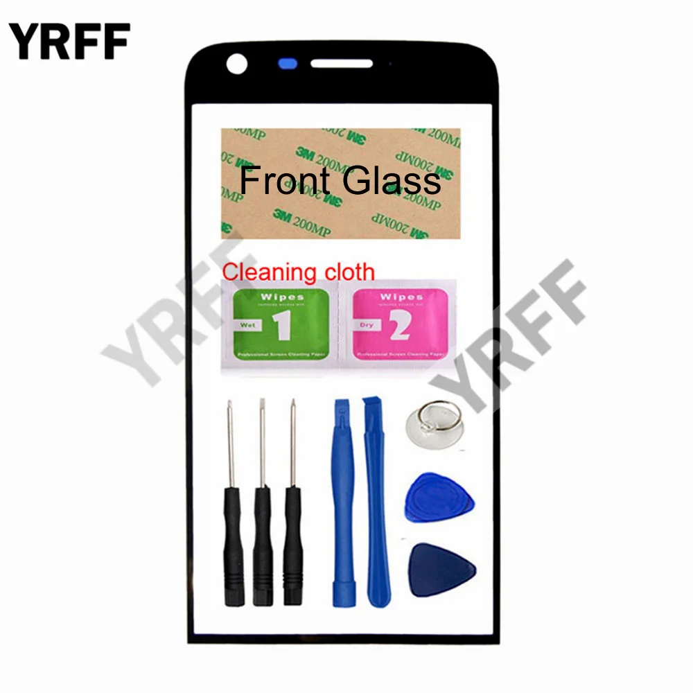 

YRFF No Mobile Touch Screen Outer Glass For LG G5 H850 H840 H860 RS988 Front Panel Glass