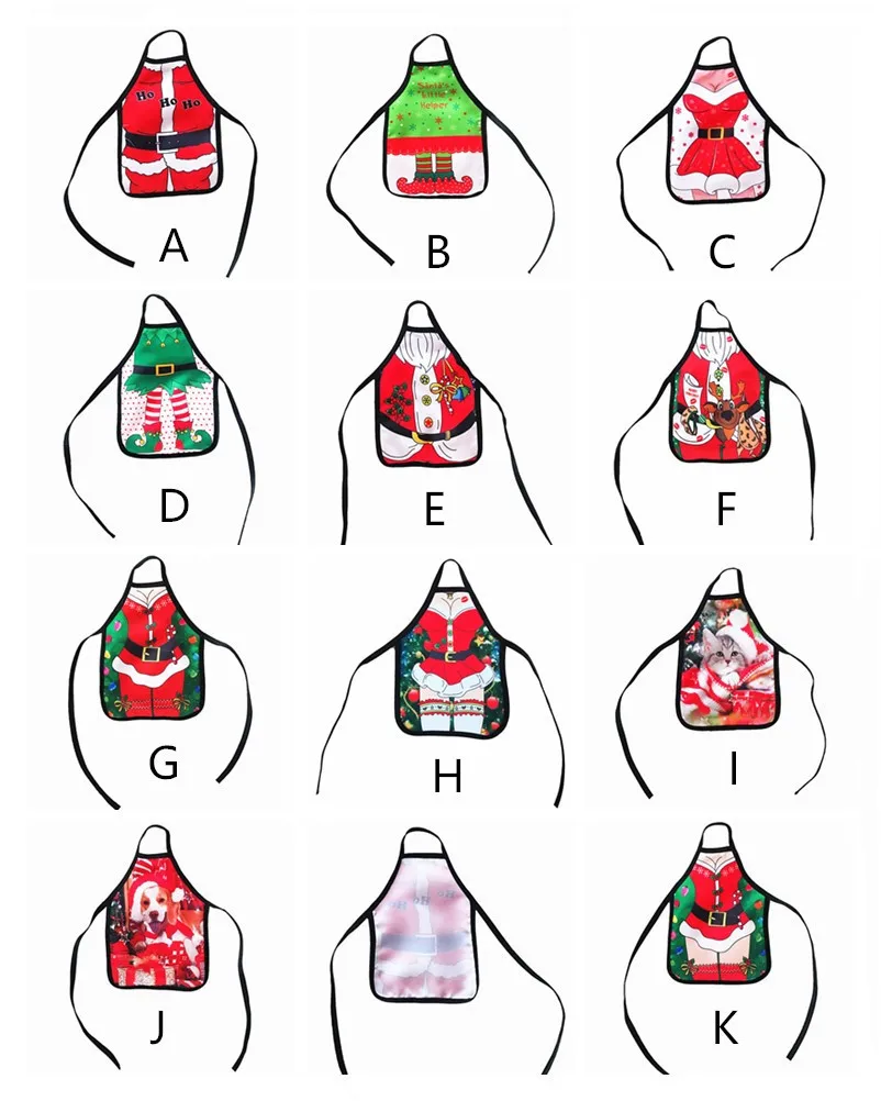 New Arrival 2pcs/set Mini Christmas Apron Bottle Cover For Home Decor Wine Decotation Festival Supplies11Colors | Дом и сад