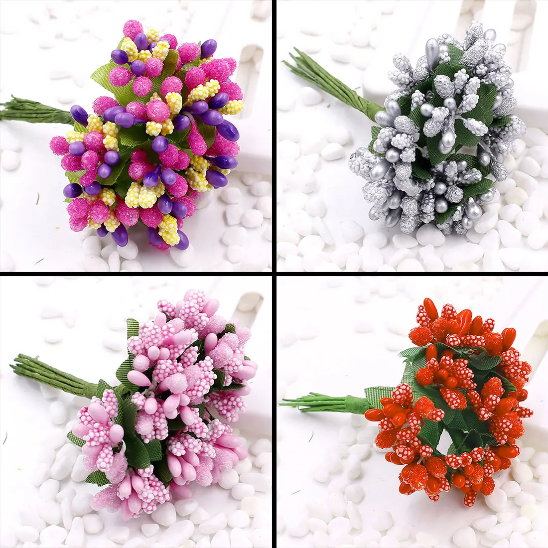 Stamen Flower 144 шт Искусственные для домашнего свадебного украшения Pistil DIY Скрапбукинг