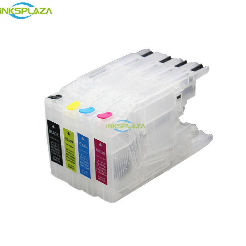 CISSPLAZA LC71 LC75 LC79 LC12 многоразовый картридж совместимый для Brother DCP J525W J725DW J925DW J425W J430W|ink