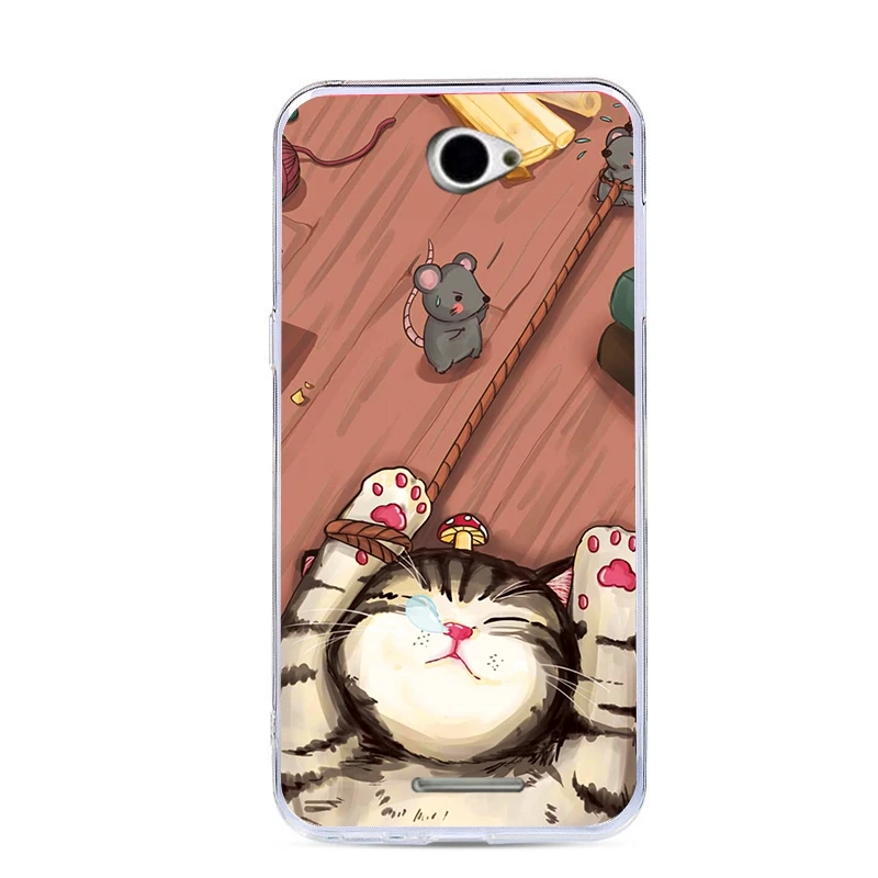 Ultra thin Phone Case For Sony Xperia E4 E2104 E2105 E2114 E2115 E2124 Silicone Cover Cartoon Painting Soft sony Cases |