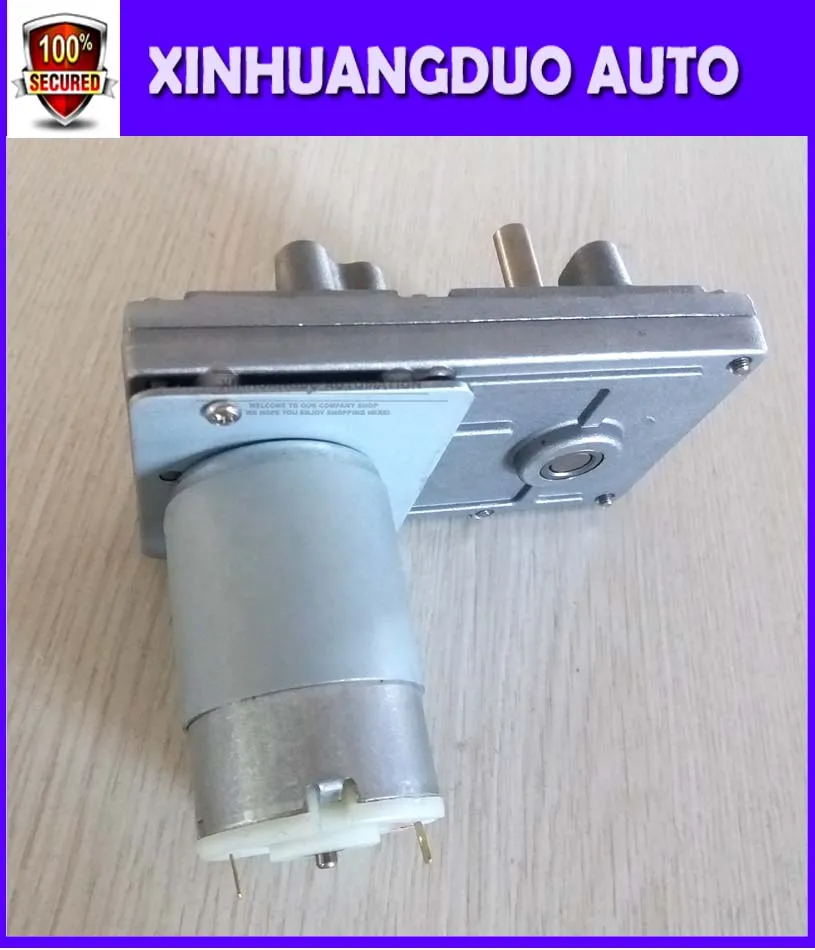 Новое поступление 555 металлический Шестерни двигателей 12 V-24 V DC снижение Шестерни мотор, высокий крутящий момент на низкой Шум