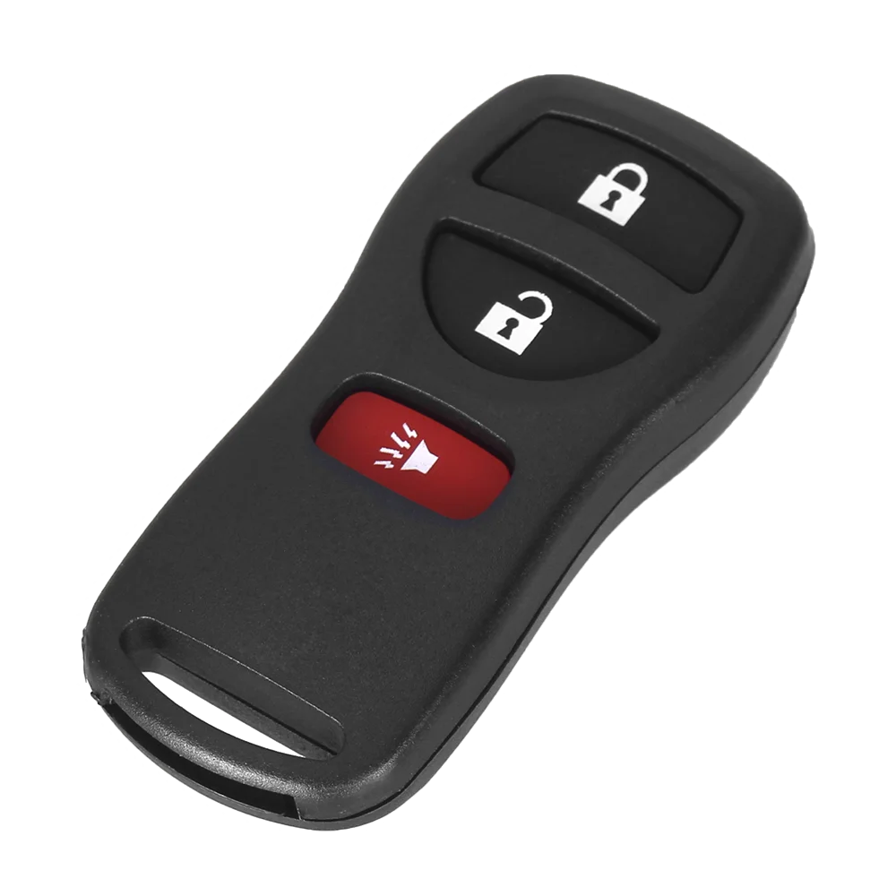 KEYYOU 3 кнопки дистанционного ключа автомобиля оболочки чехол Fob для Nissan Armada Xterra