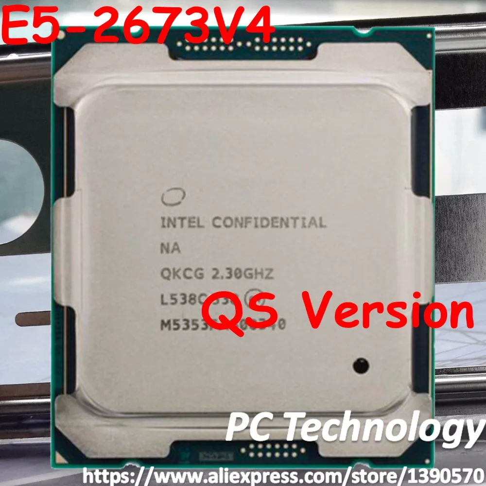 Процессор Intel Xeon QS версия E5 2673V4 20 ядер 2 30 ГГц 50 Мб 14 нм 2673 дюйма процессор V4