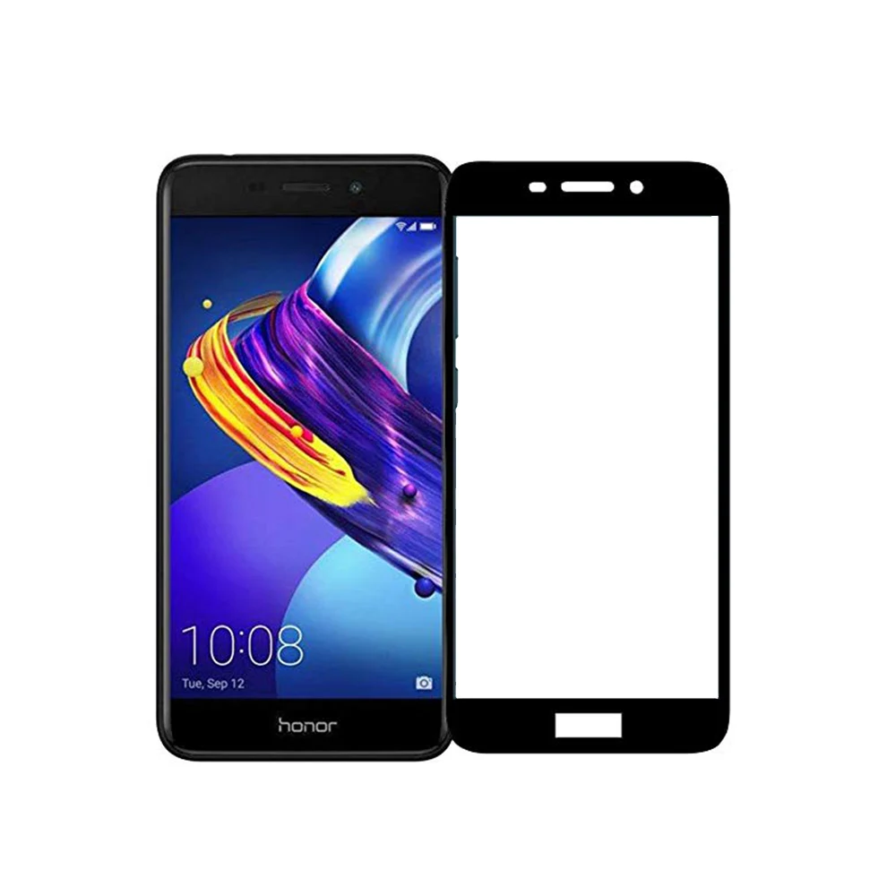 Закаленное стекло для телефона Huawei Honor V9 Play V10 полное клеевое покрытие Защита