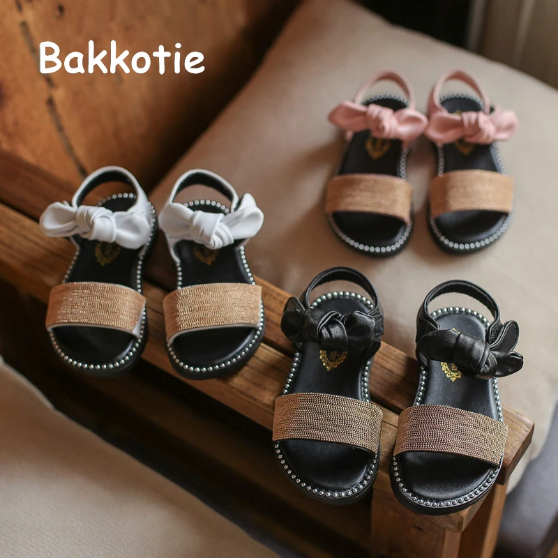 Bakkotie 2018 Новая мода лето для маленьких девочек Сладкая принцесса бренд со