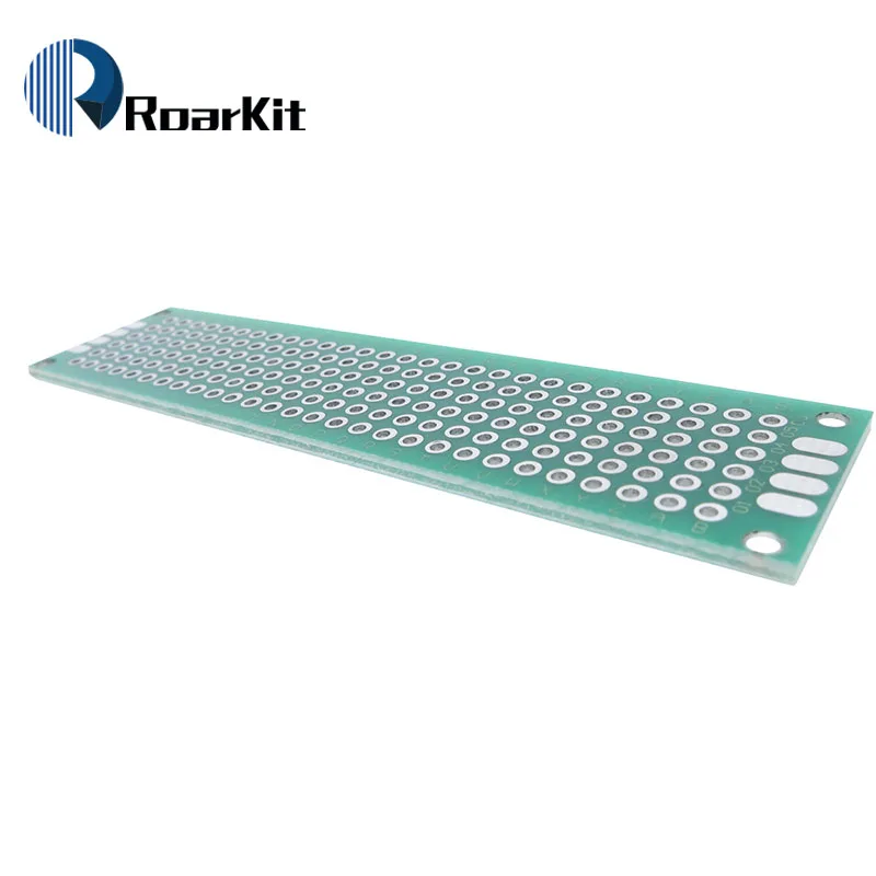 1 шт. 2x8 см Прототип PCB 2*8 панель с двойным покрытием/Луженая ПП универсальная плата