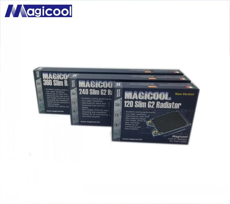 MAGCOOL White120/240/360 мм радиатор с водяным охлаждением для 12 см вентилятор компьютера