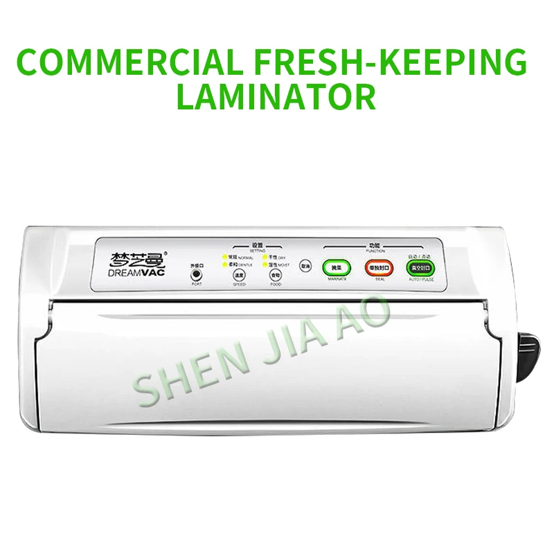 

1PC Vacuum Packaging Machine Dry And Wet Small Food Vacuum Sealing Tea Laminating Machine Commercial Household Sealing Machine
