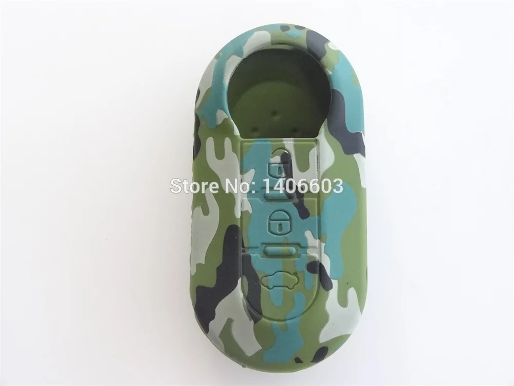 AUTEWODE силиконовый чехол для автомобильного ключа подходит FIAT 500 500X 500L 500C Panda Punto