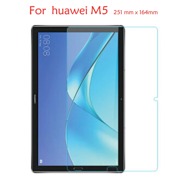 Высококачественное закаленное стекло для huawei Mediapad M5 M3 T3 10," 8,4" 9," 8" Защитная пленка для экрана планшета - Цвет: Прозрачный