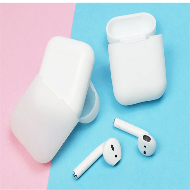 Wireless Bluetooth Headphone Air Pods Pouch Protective Earphone Case for Apple Cover AirPod Accessories | Электроника