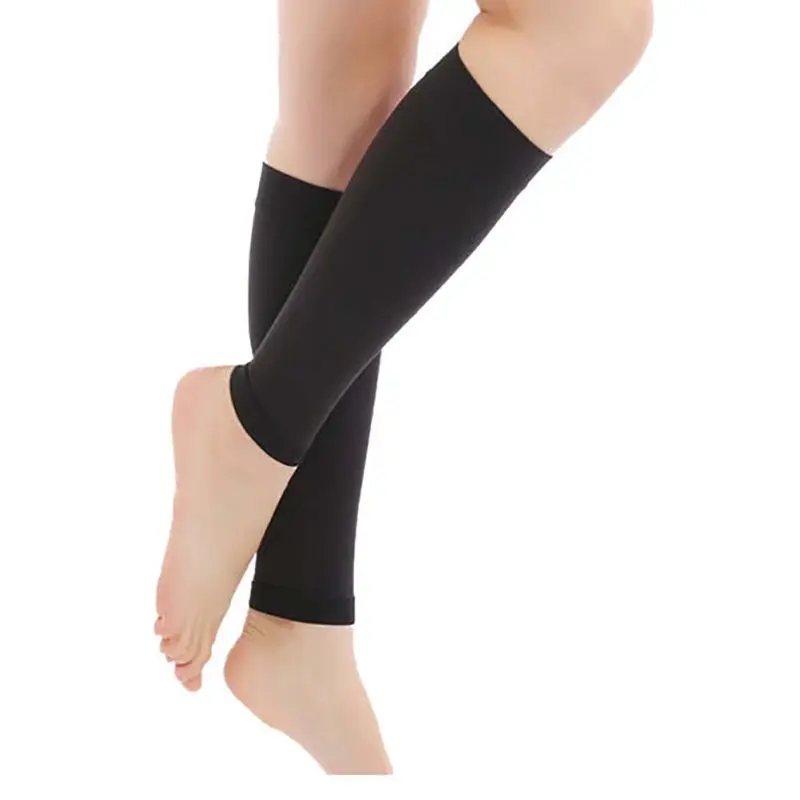 

1Pair Relieve Leg Calf Sleeve Varicose Vein Circulation Compression Elastic Stocking Leg Support Outdoor socks