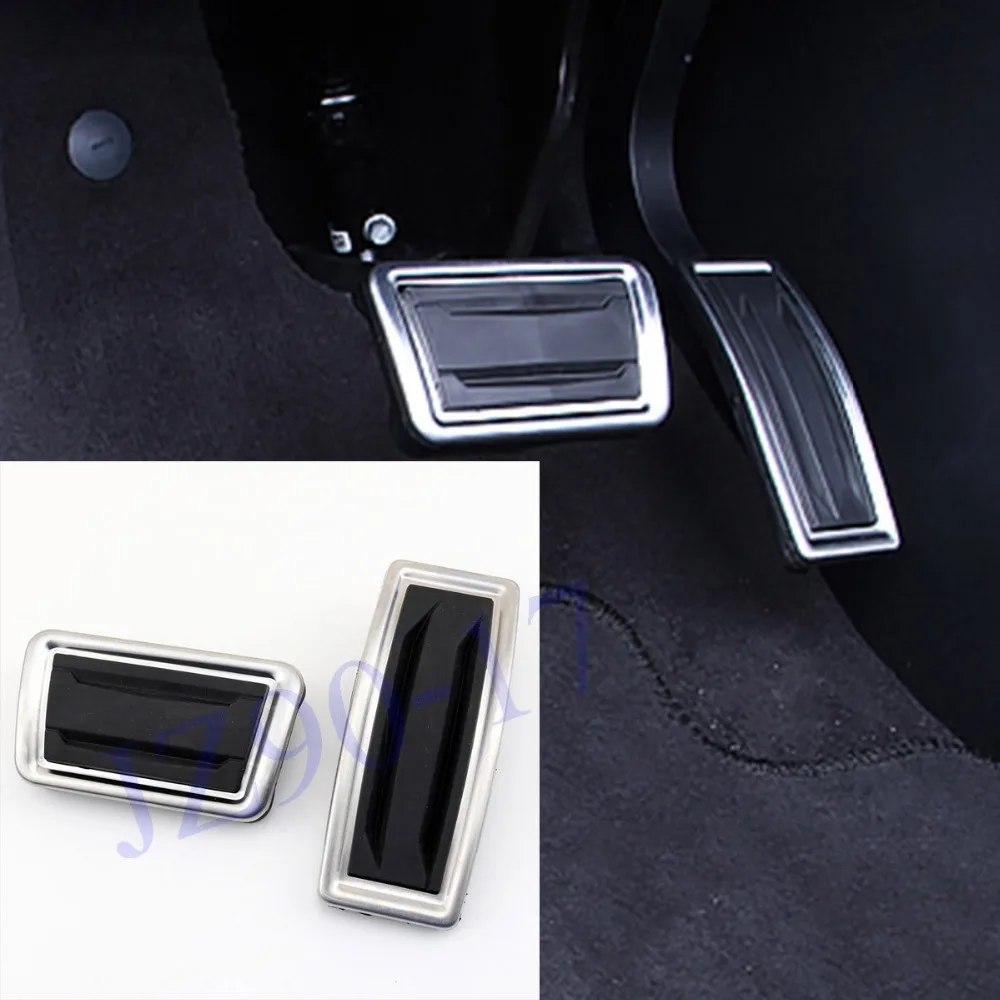 

Car No Drill AT Pedal Pads Cover Car Fuel Brake Footrest Plates Fit For Cadillac XT5 2016 2017 2018 Accessories