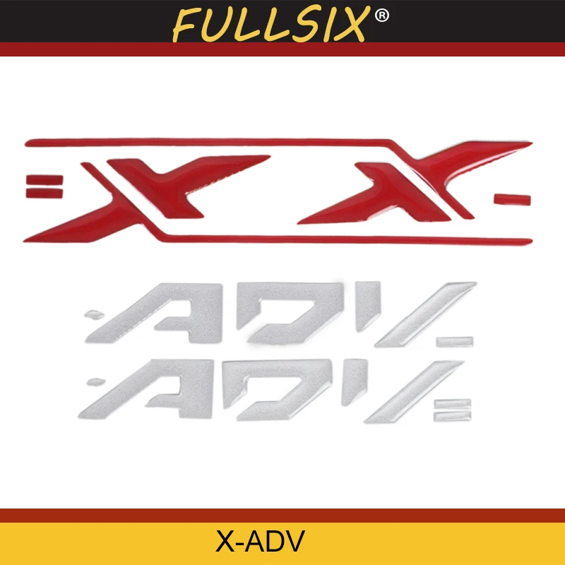 04 Suitable for HONDA XADV x adv 750 x-adv X-ADV 750 3M reflective logo side panel sticker color logo applique motorcycle sticker - Цвет: 04