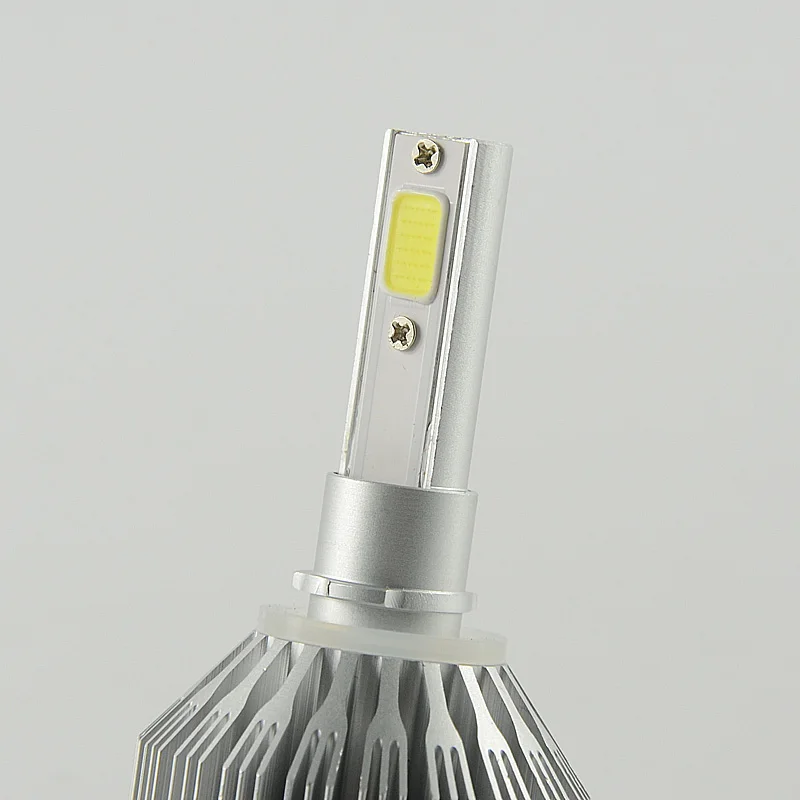 2017 Rushed New Led Car 2x 60w 880/881/h27 6000lm Super Power Headlight Single Beam Auto Headlamp Lights Cob Bulbs 6500 | Автомобили и