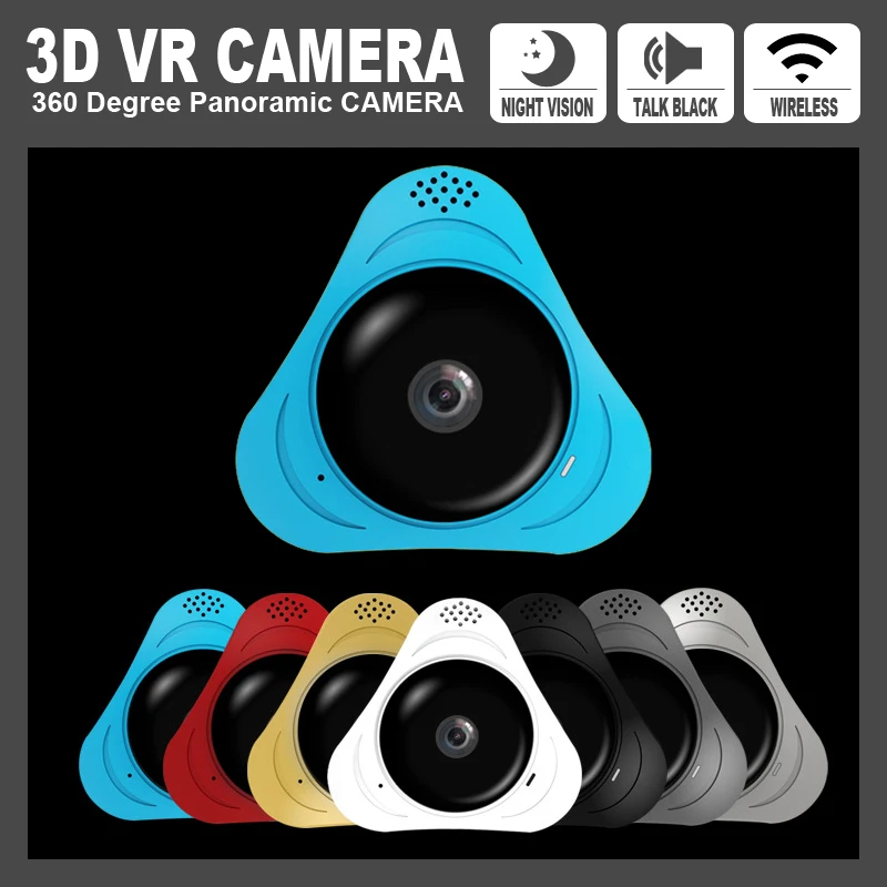 HD-960P 360 градусов UFO ip камера 3D панорамная 10 м ночное видение рыбий глаз