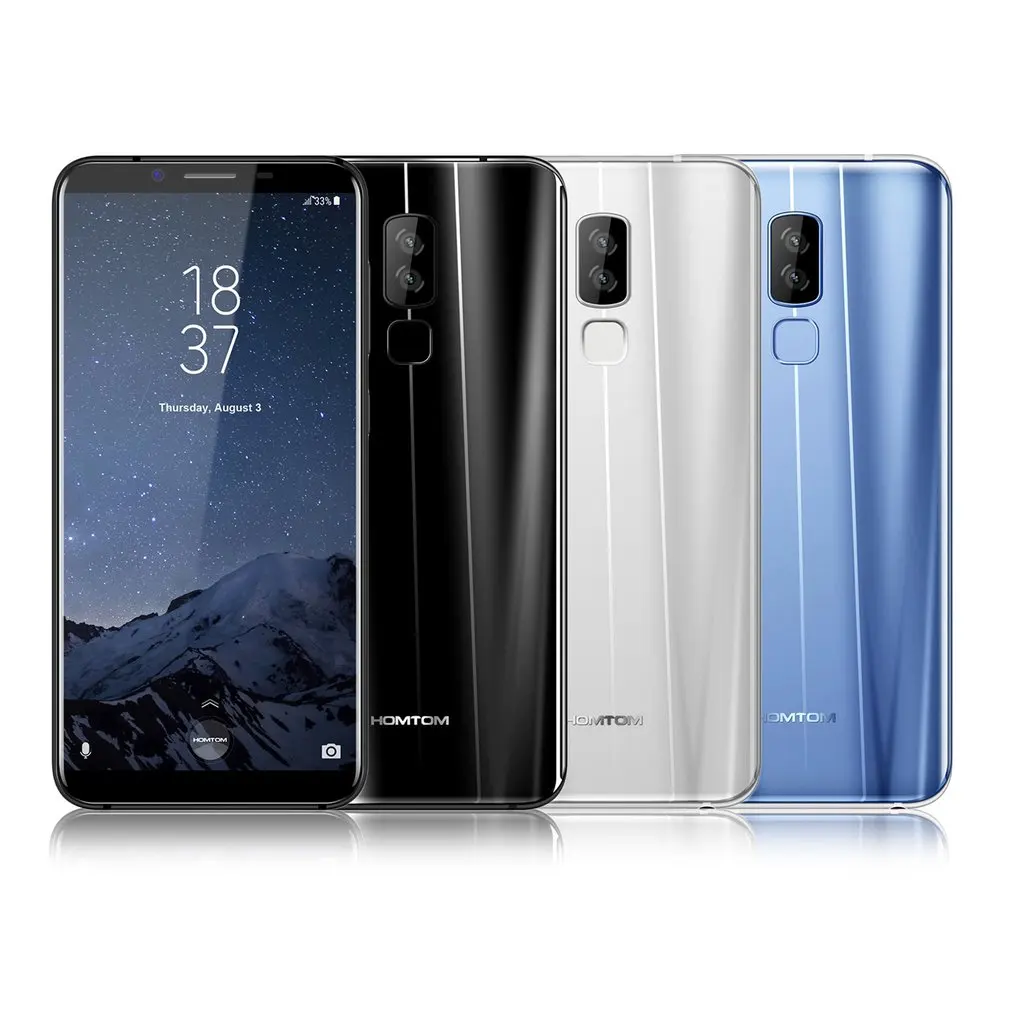 HOMTOM S8 16MP + 5MP две задних камеры мобильный телефон mtk6750t восемь ядер сотовых