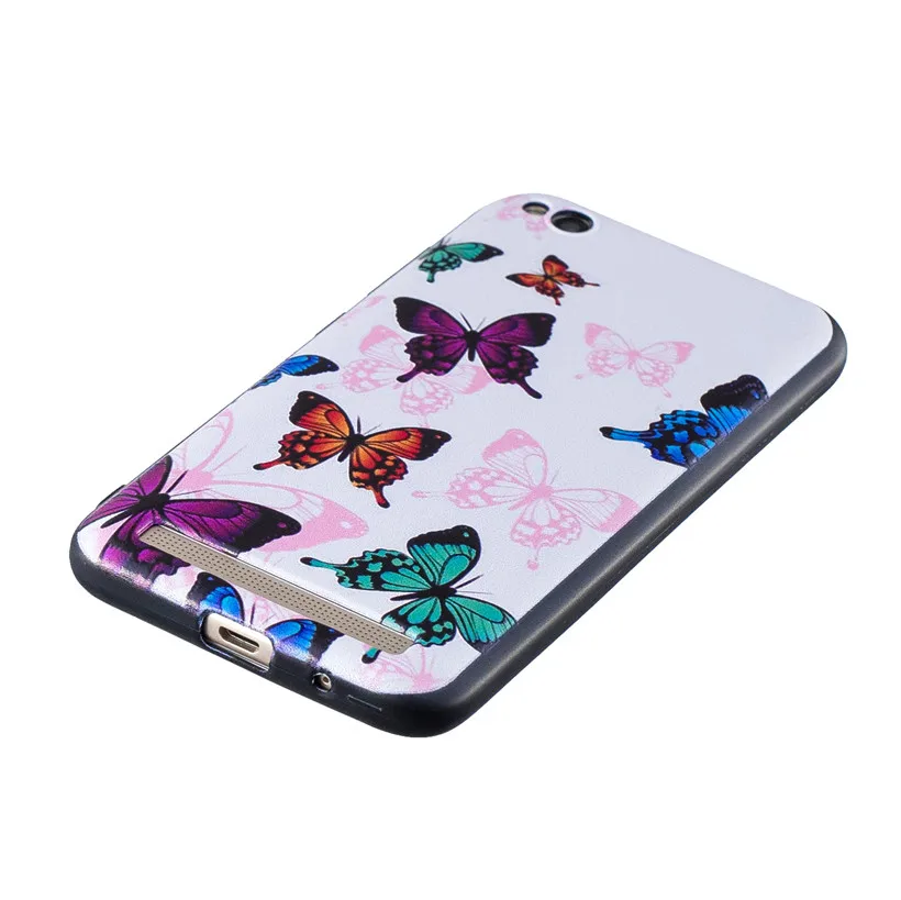 HEMASOLY Relif Painting Case For Xiaomi Redmi Note 5A Prime 4 Soft 4A 4X Silicone Back Phone Shell |