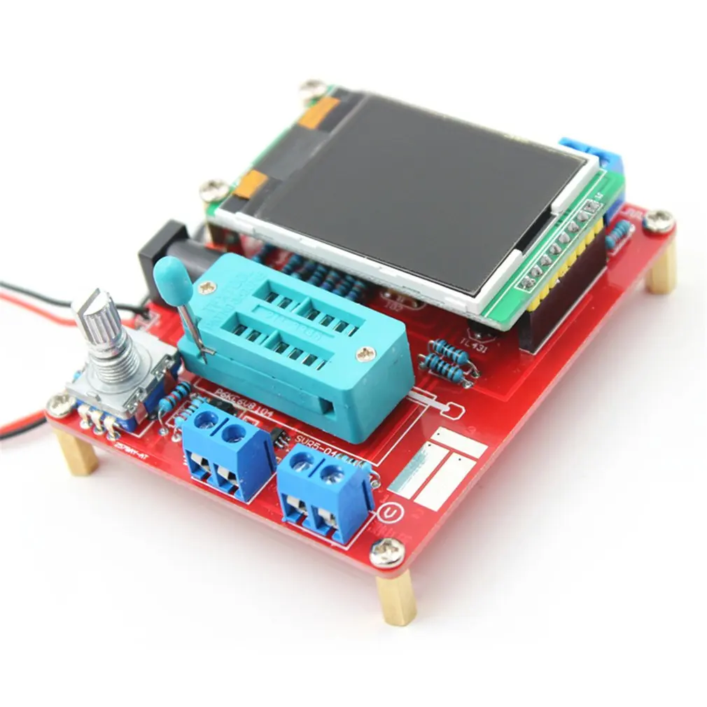GM328 DIY Транзистор тестер части инструмента измеритель частоты ЖК дисплей ШИМ