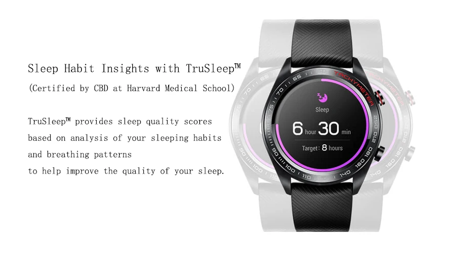 Huawei часы magic Honor часы Magic SmartWatch сердечного ритма водонепроницаемый трекер сна трекер работы