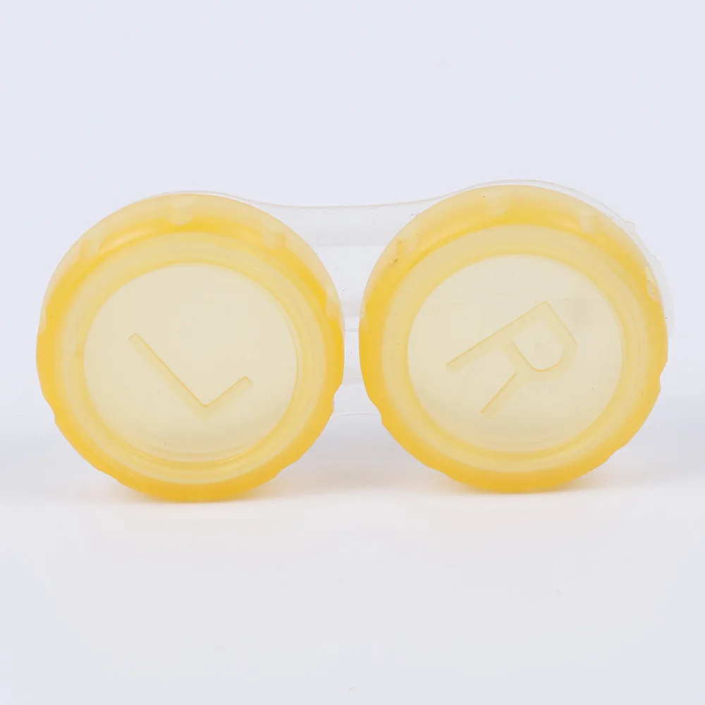 Высокое качество контактные линзы L + R чехол держатель для хранения замачивающий