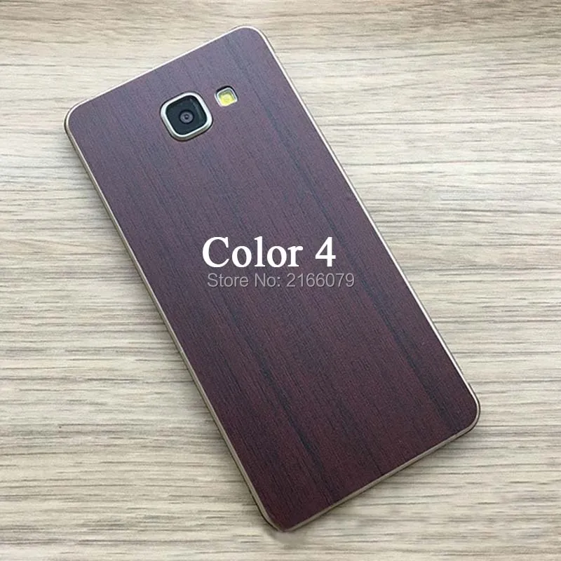 For Samsung Galaxy A5 A7 A9 (2016) A510 A710 Full Body Cover 3D Imitation Wood Grain Protection Skin Decal Sticker (Not a Case) |