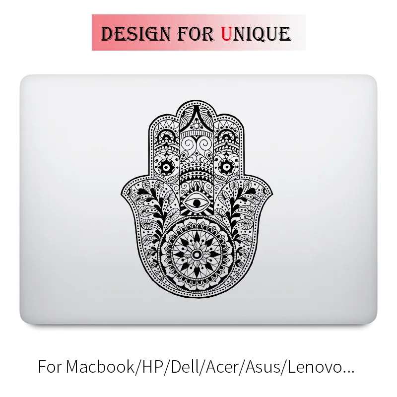 Ручная Мандала для глаз цветная наклейка ноутбука Apple Macbook Pro Air retina 11 12 13 15 дюймов
