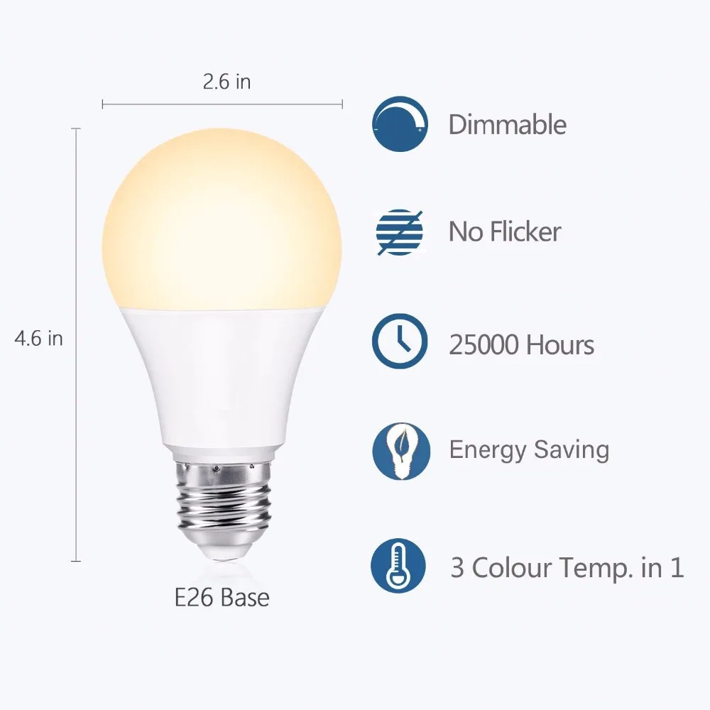 RF Светодиодная лампа для работы с пультом дистанционного управления (не включает