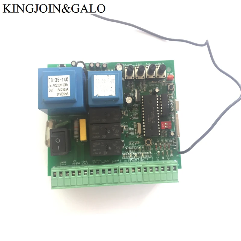 AC220V PCB монтажная плата контроллера для раздвижных ворот открывалка двигателя