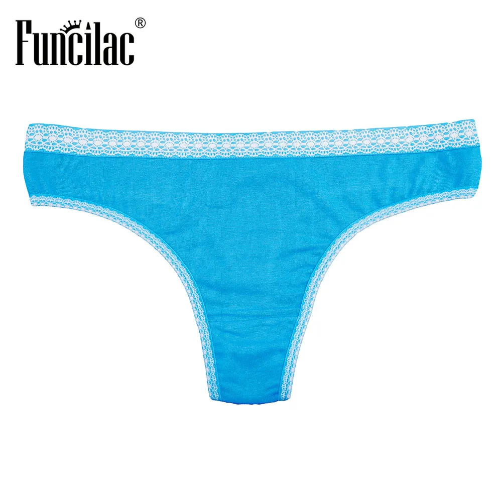 Фирма FUNCILAC женское нижнее белье трусики женские стринги и танга Bragas Culotte Femme