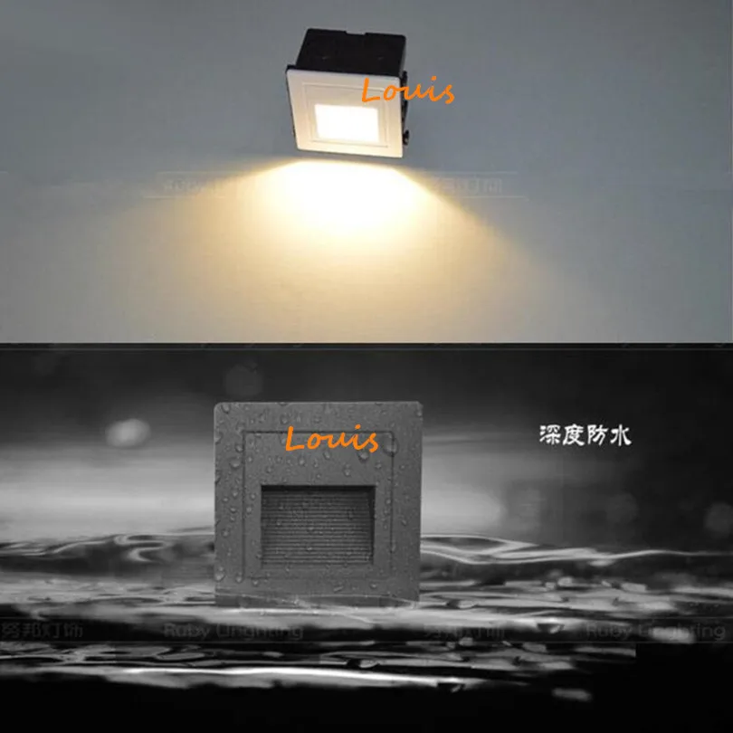Светодиодный светильник для лестницы 3 Вт 1 Вт|outdoor floor lamp|led stair step lightingstair light |