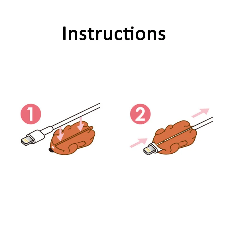 

Super Bros Luigi USB Protective Case Cable Bite Cosplay Accessory Protects Chompers Smart Cover Prop